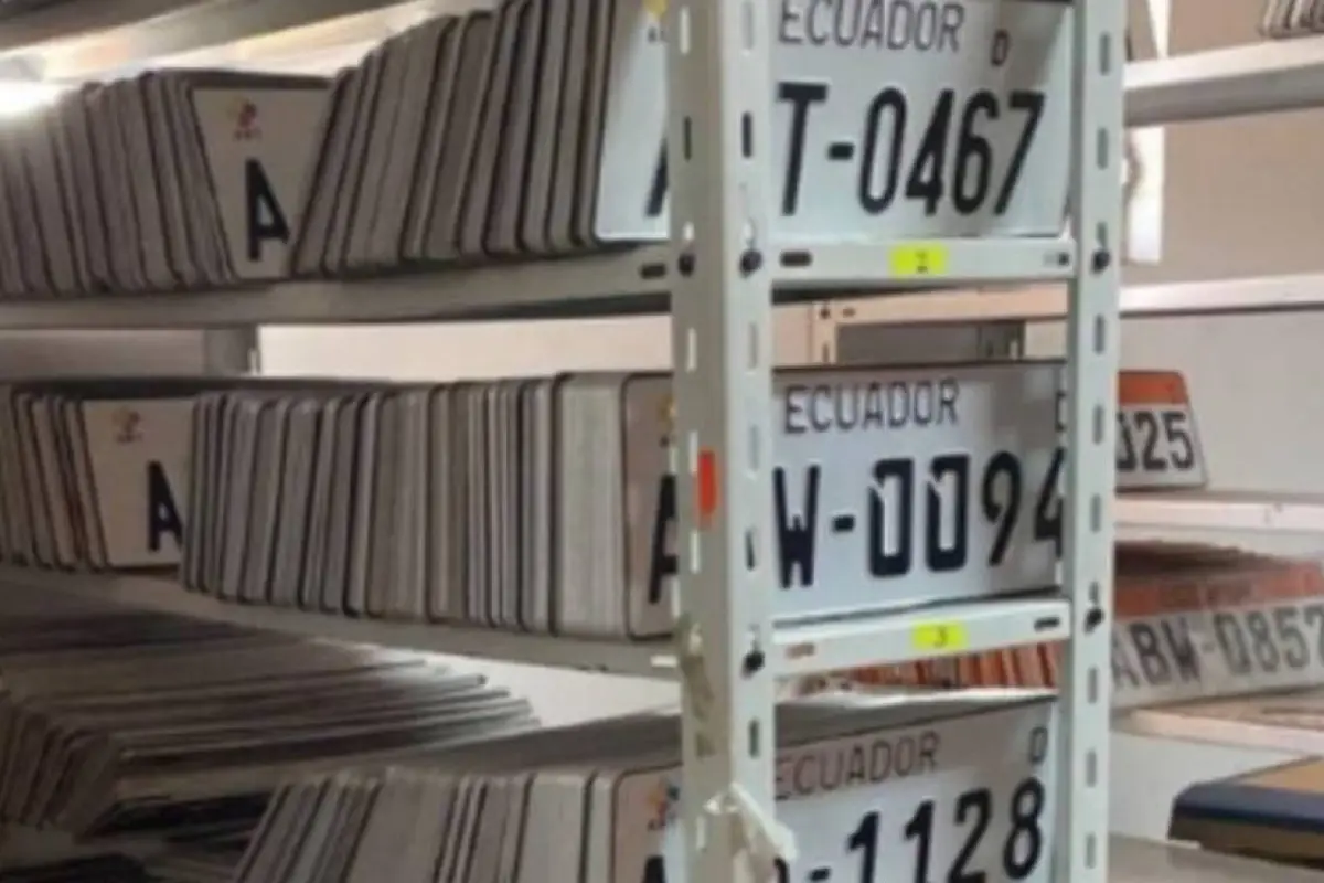 Placas vehiculares