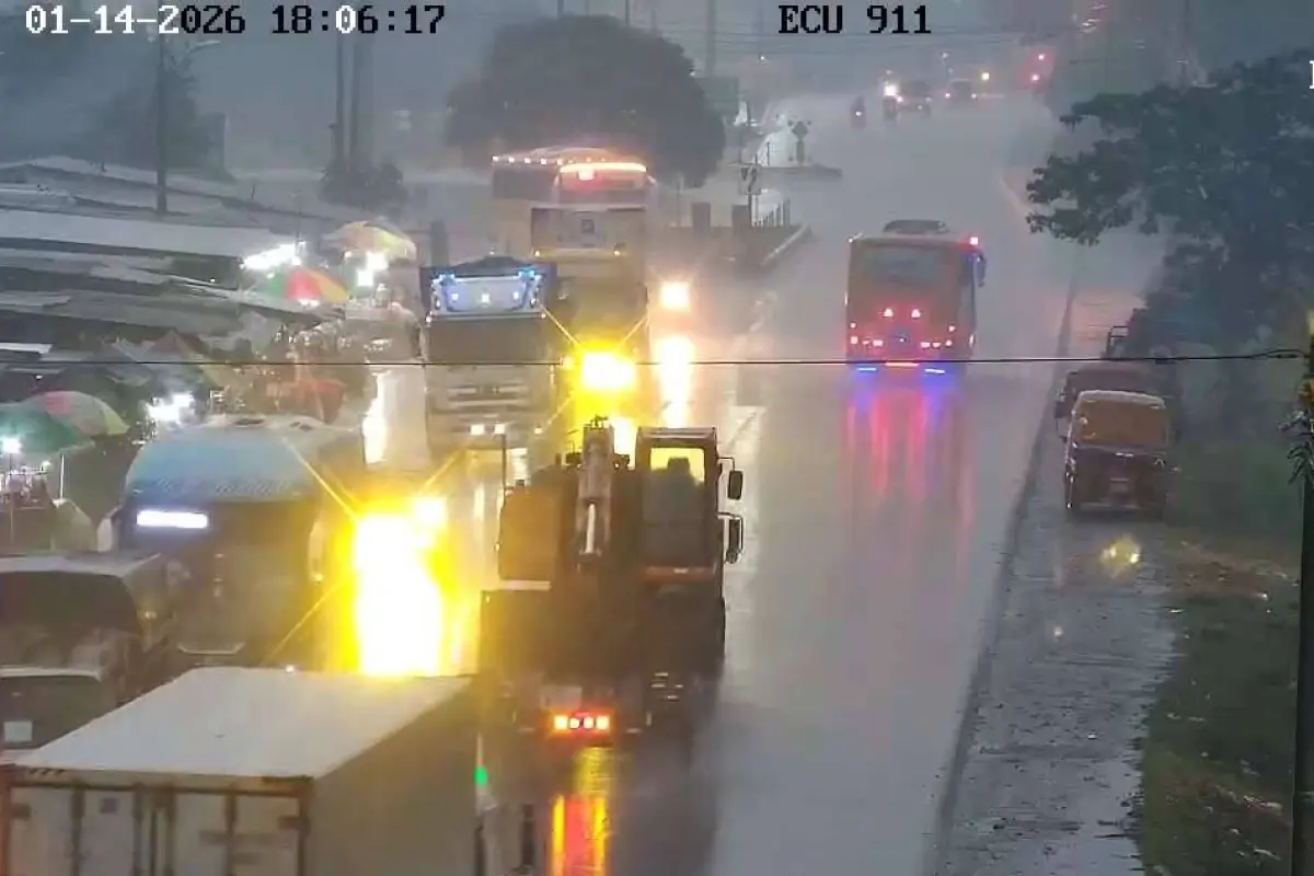 Se registran lluvias en varios sectores de Guayaquil. , ECU911