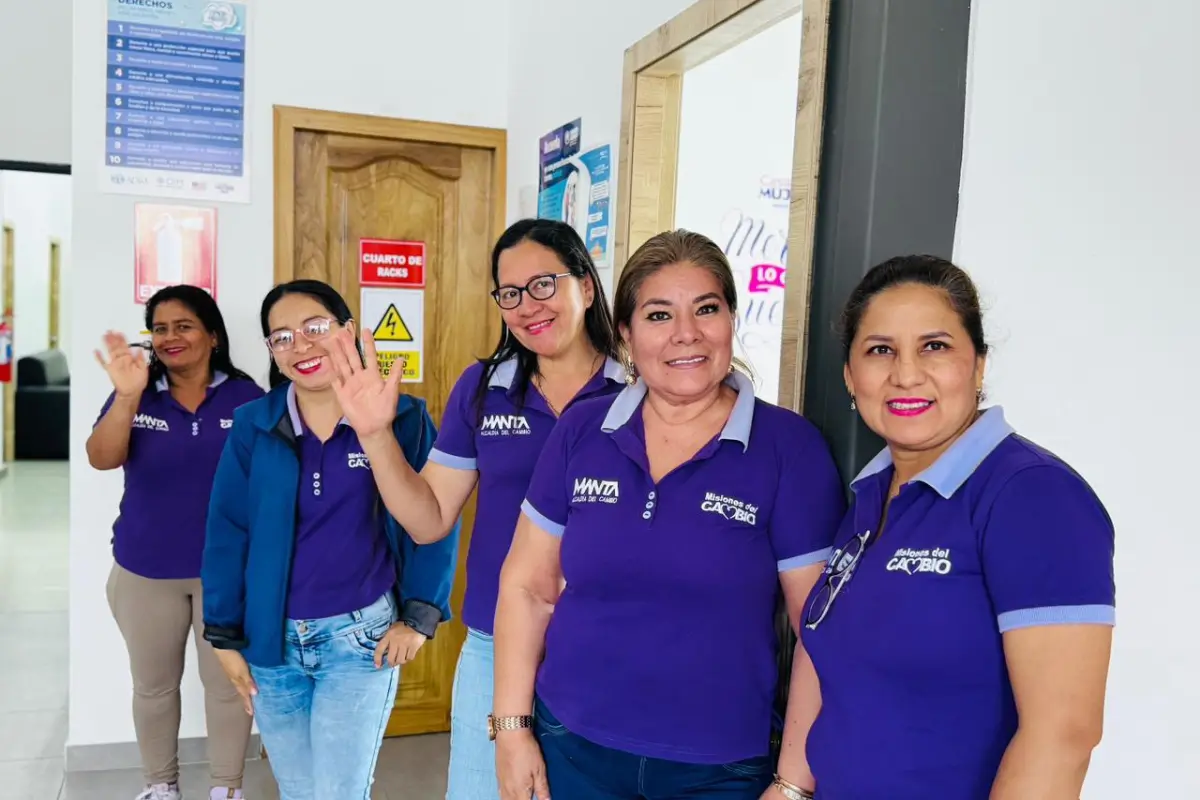 La Casa de la Mujer, administrada por el Municipio de Manta, constituye el primer espacio seguro de este tipo en Manta.