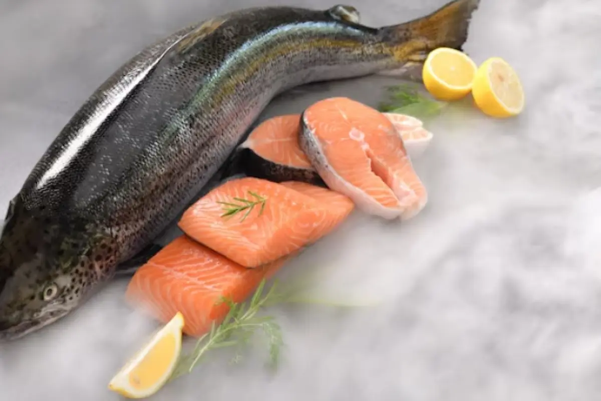 El salmón también aporta potasio y vitaminas del complejo B.