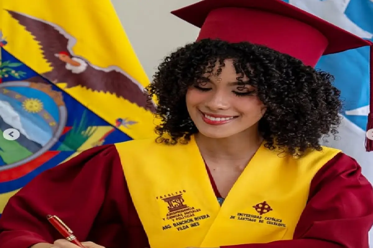 La artista inició la carrera de Derecho en 2019.