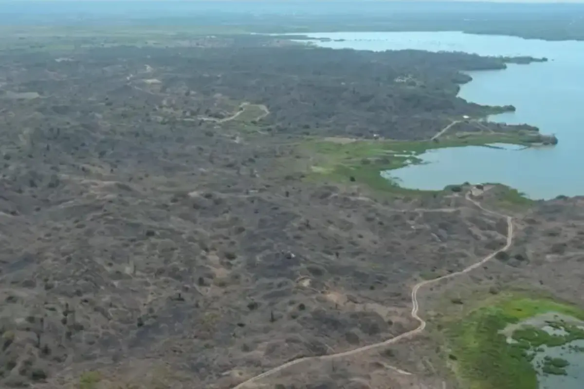 Predio en venta en el cantón La Libertad  (imagen de Televistazo).
