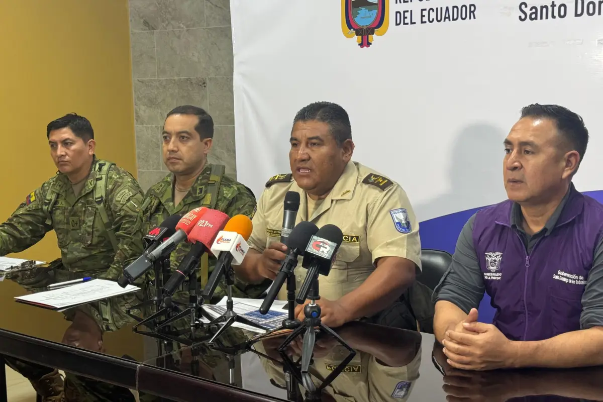 En la Rueda de prensa del Bloque de Seguridad se dieron detalles de lo ocurrido.