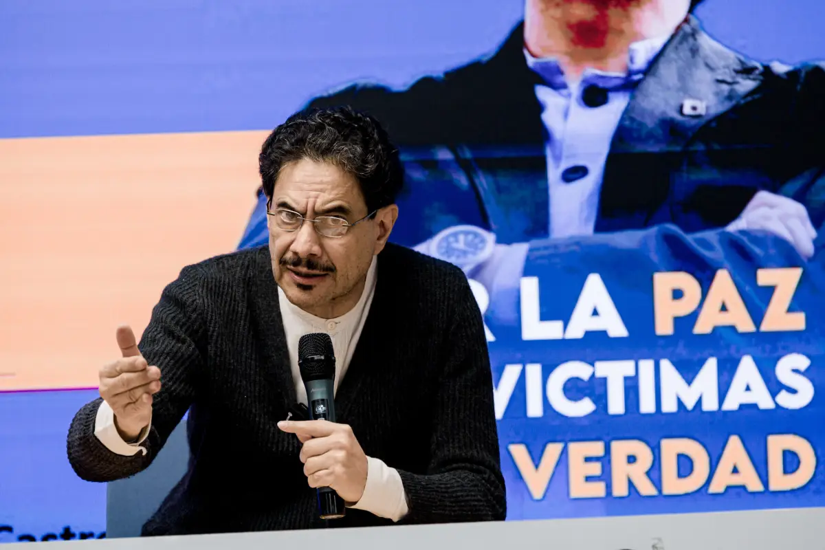 El candidato a la presidencia de Colombia, Iván Cepeda Castro.