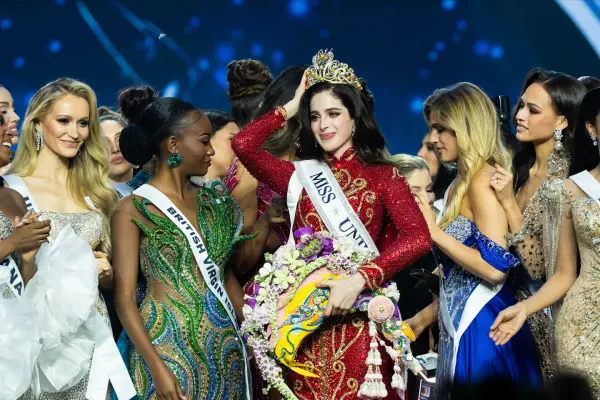 La mexicana Fátima Bosch se impuso en la edición 2025 del Miss Universo. Foto: FB Miss Universe.  