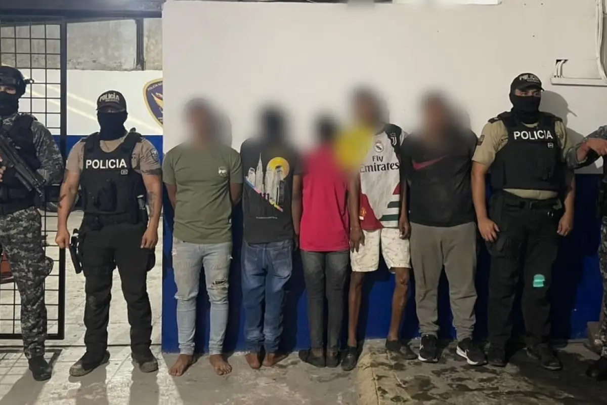 Cinco detenidos por secuestro tras violento asalto armado en La Concordia, 