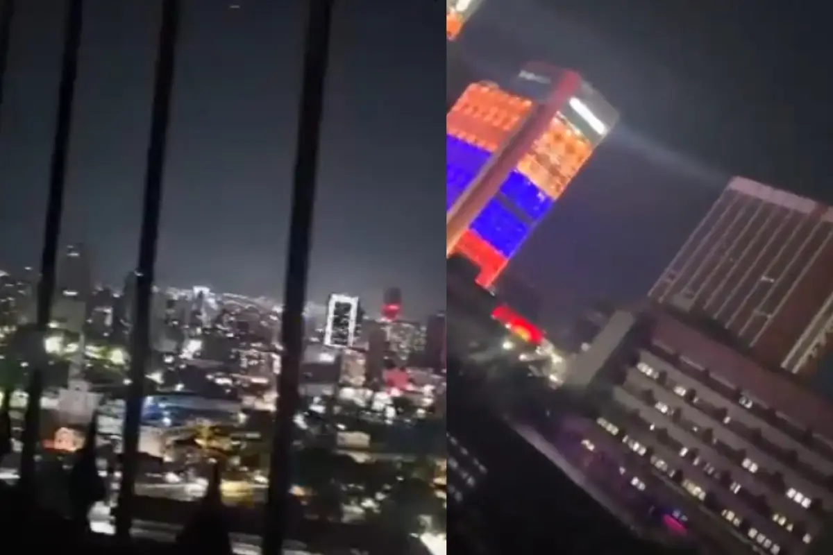 Se difunden reportes de detonaciones cerca del Palacio de Miraflores, Caracas, en medio de crisis tras captura del Presidente de Venezuela Nicolás Maduro. (Capturas de video), 