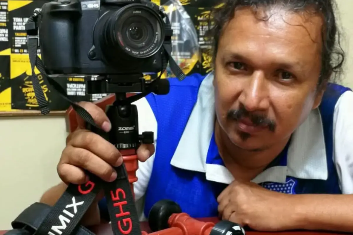 Francisco Camacho ha sido actor, fotógrafo, camarógrafo. Una vida vinculada al arte.  

