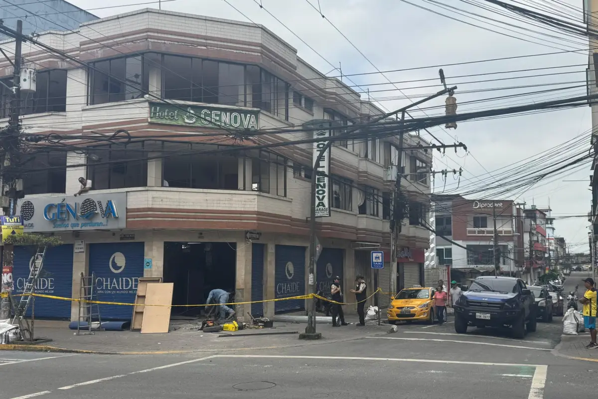 Santo Domingo comerciantes del centro trabajan con temor tras atentado explosivo, 