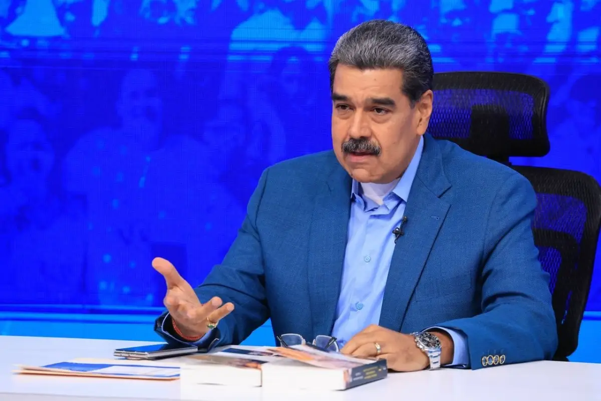 (Foto de ARCHIVO)
Nicolás Maduro, presidente de Venezuela

REMITIDA / HANDOUT por PRESIDENCIA DE VENEZUELA
Fotografía remitida a medios de comunicación exclusivamente para ilustrar la noticia a la que hace referencia la imagen, y citando la procedencia de