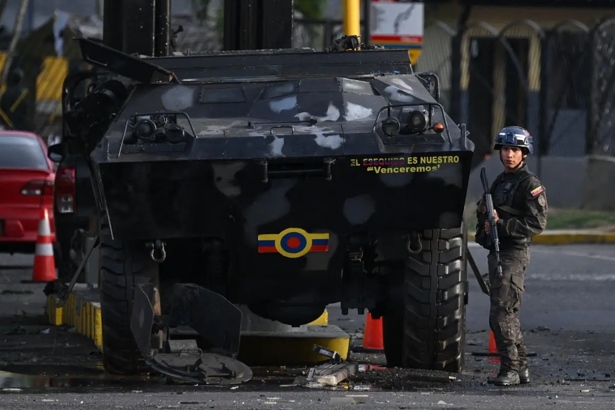 Venezuela amaneció militarizada tras la caída de Maduro. 