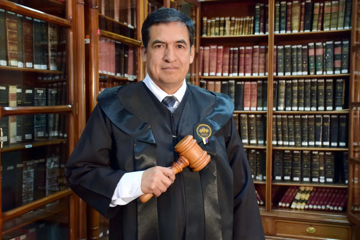 El presidente encargado de la Corte Nacional de Justicia, José Suing.