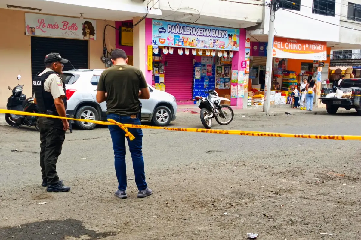 Hombre de 35 años fallece tras ataque armado en Calle 11 y Avenida 15, Manta; suma 17 muertes violentas en 2026., 