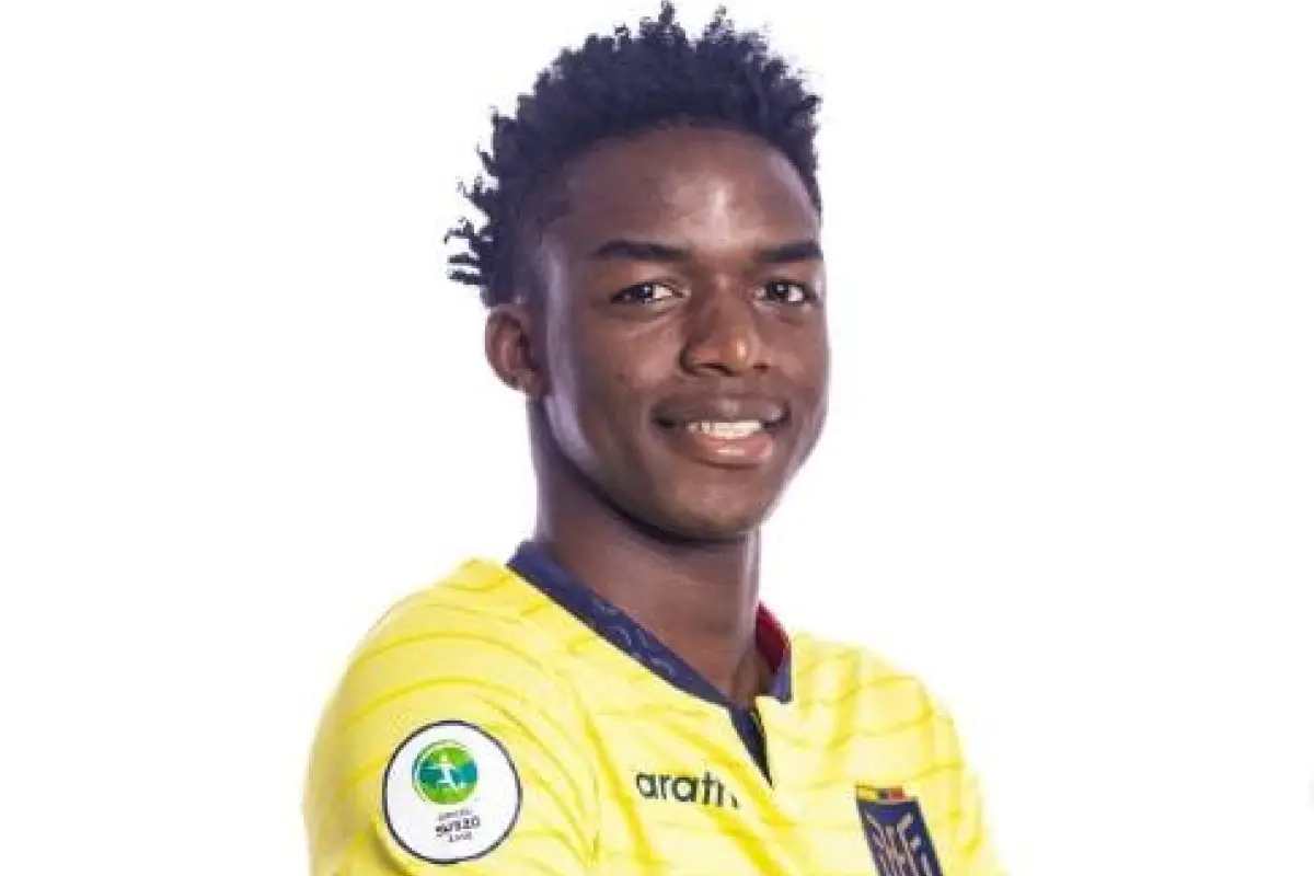 Bruno Caicedo delantero ecuatoriano formado en Barcelona de Guayaquil