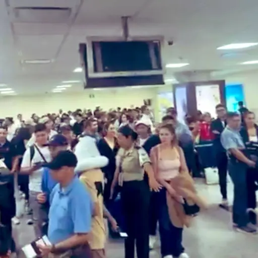 Falla técnica paraliza temporalmente el servicio de migración en el Aeropuerto de Guayaquil