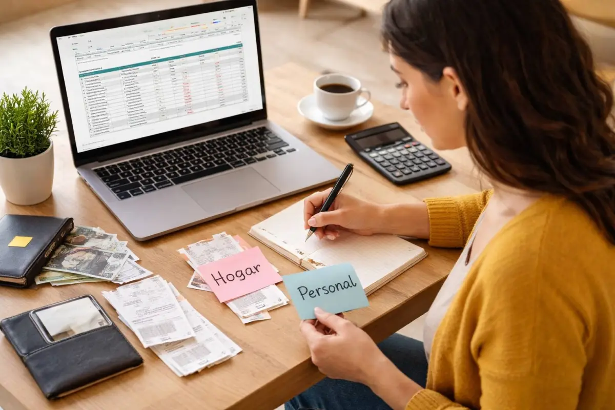 Dividir los gastos personales y del hogar mejora el control del dinero., Inteligencia Artificial. 