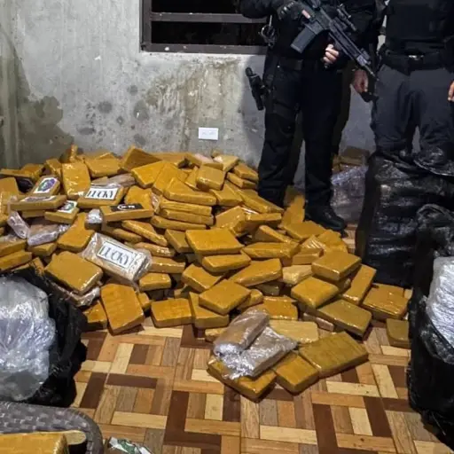 Decomiso de cocaína en vivienda de Progreso frustra envío internacional desde puertos de Guayaquil