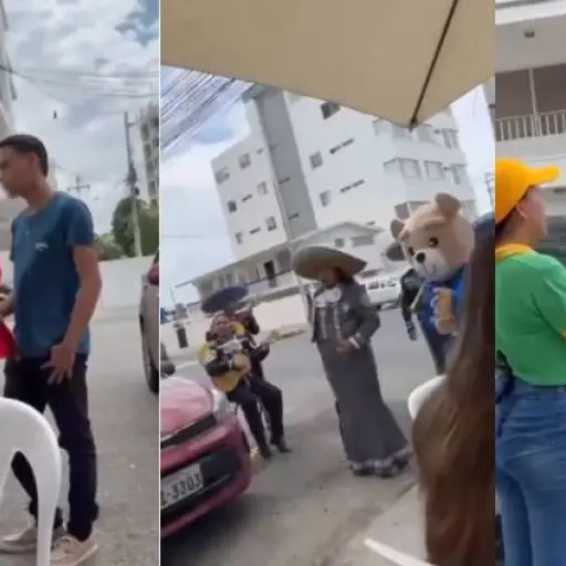 El “soldado caído” de San Valentín que se volvió viral en Ecuador