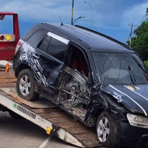 Dos fallecidos y un menor herido en accidente de tránsito en la Panamericana Sur