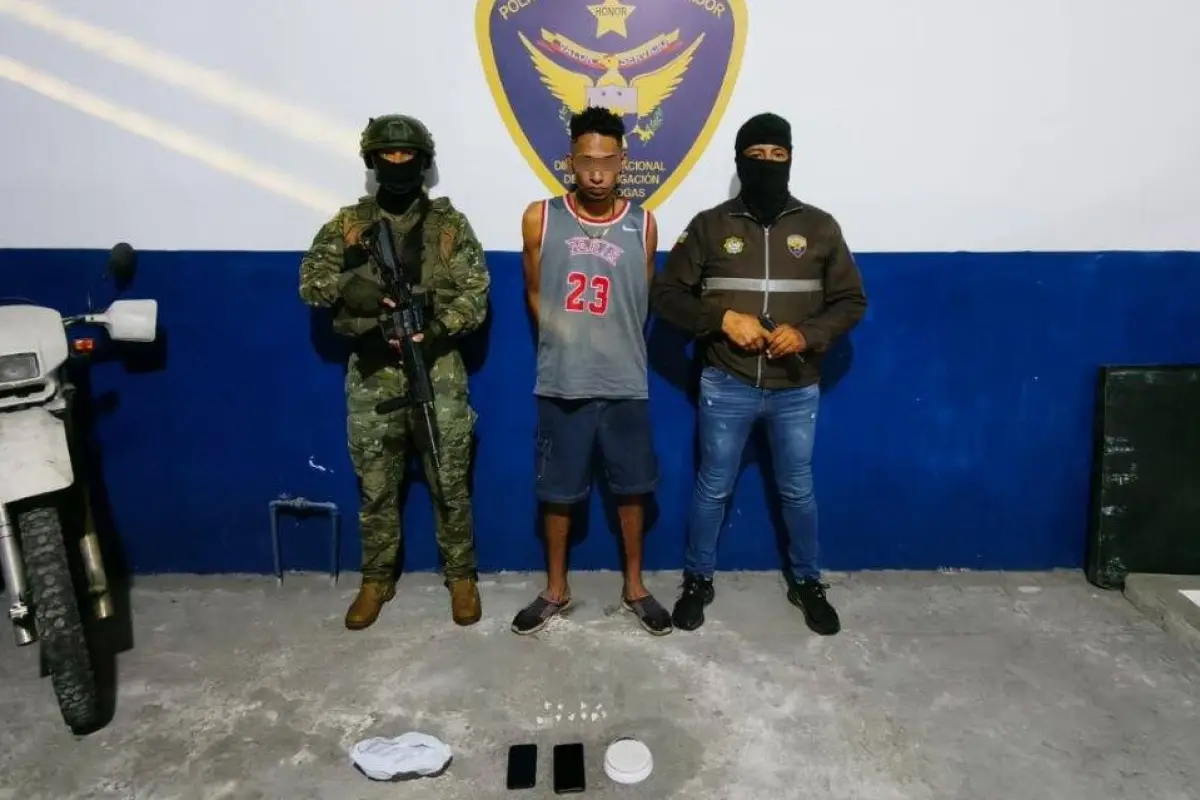 La Concordia operativo militar deja un detenido con droga y celulares
