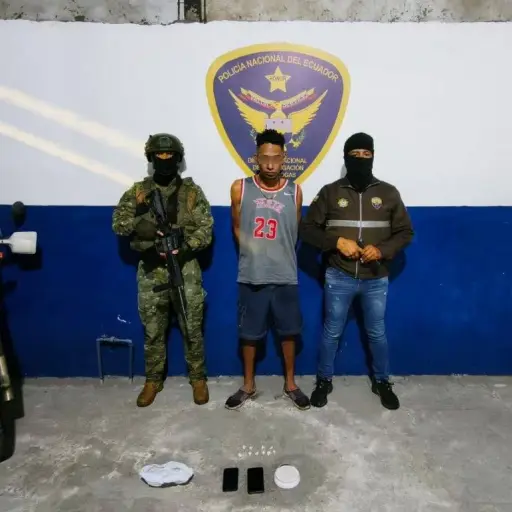 La Concordia: operativo militar deja un detenido con droga y celulares