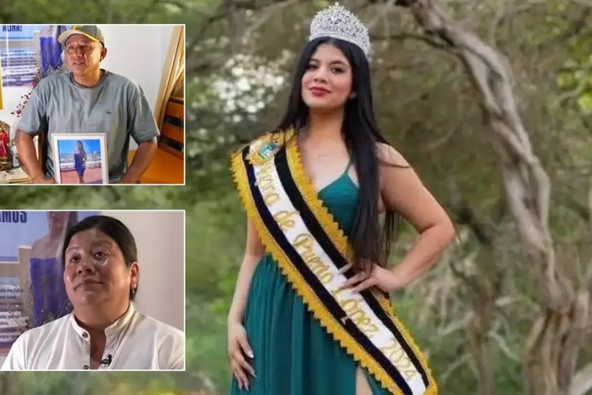 Los papás de Alina Pihuave esperan su regreso.