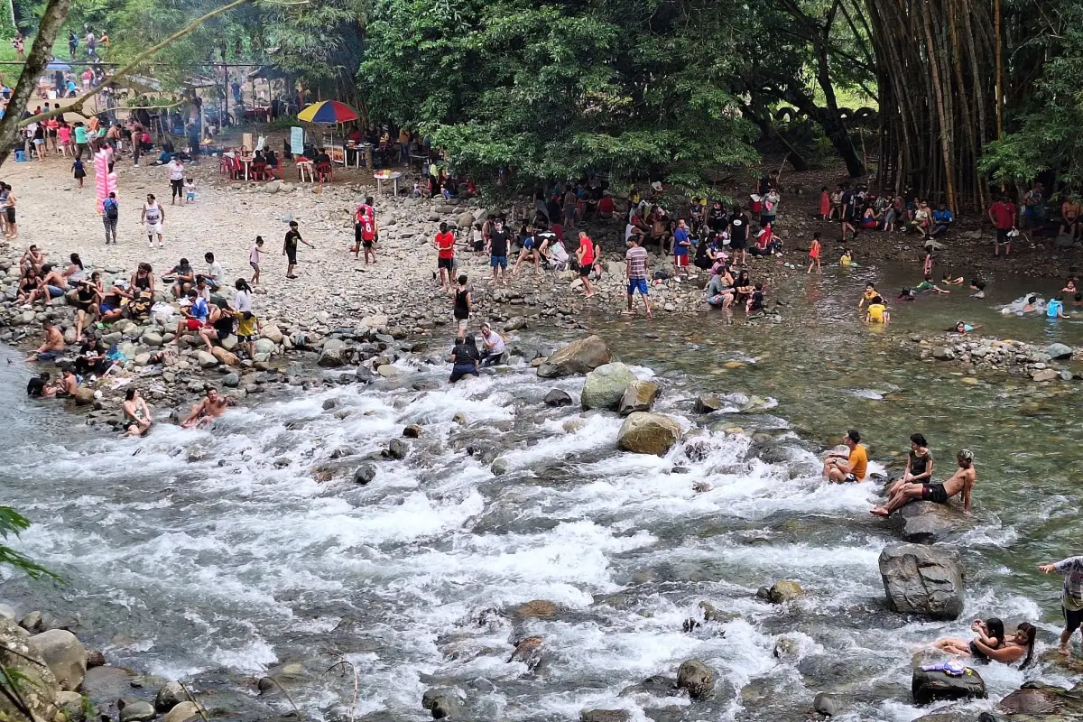 Los ríos de Santo Domingo recibirán a cientos de turistas este feriado., Centro