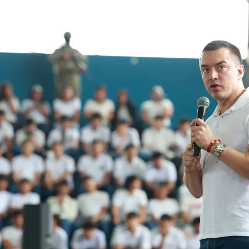 Daniel Noboa traslada la sede del Gobierno a Guayaquil ante la crisis municipal