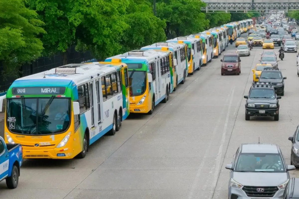 Se incorporan 25 nuevas unidades a la Troncal 1, Sistema Metrovía