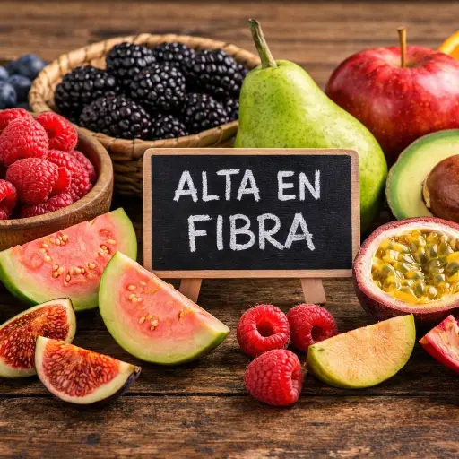 Frutas con alto contenido de fibra recomendadas por nutricionistas