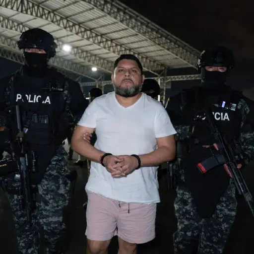 Leonardo Cortázar fue extraditado desde Panamá y trasladado a la cárcel de El Encuentro