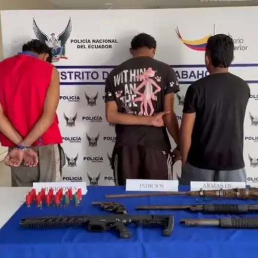 Urdaneta capturan a tres presuntos extorsionadores que exigían 20 mil dólares a una familia