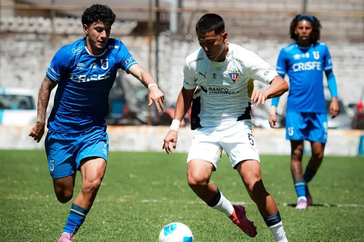 Liga de Quito y Universidad Católica conocen rivales en la Copa Libertadores Sub-20 2026.