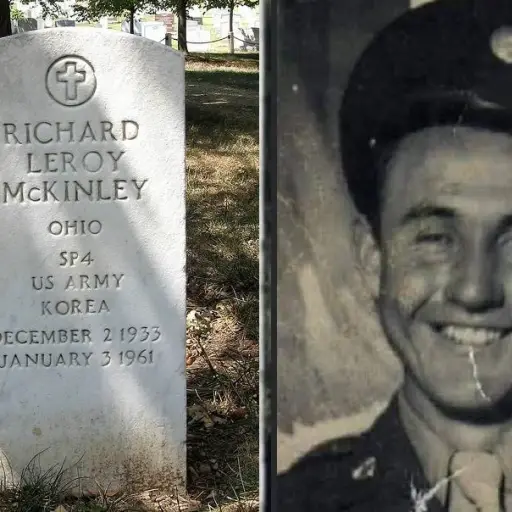 La tumba del soldado Richard Leroy McKinley en Arlington es la más peligrosa del mundo