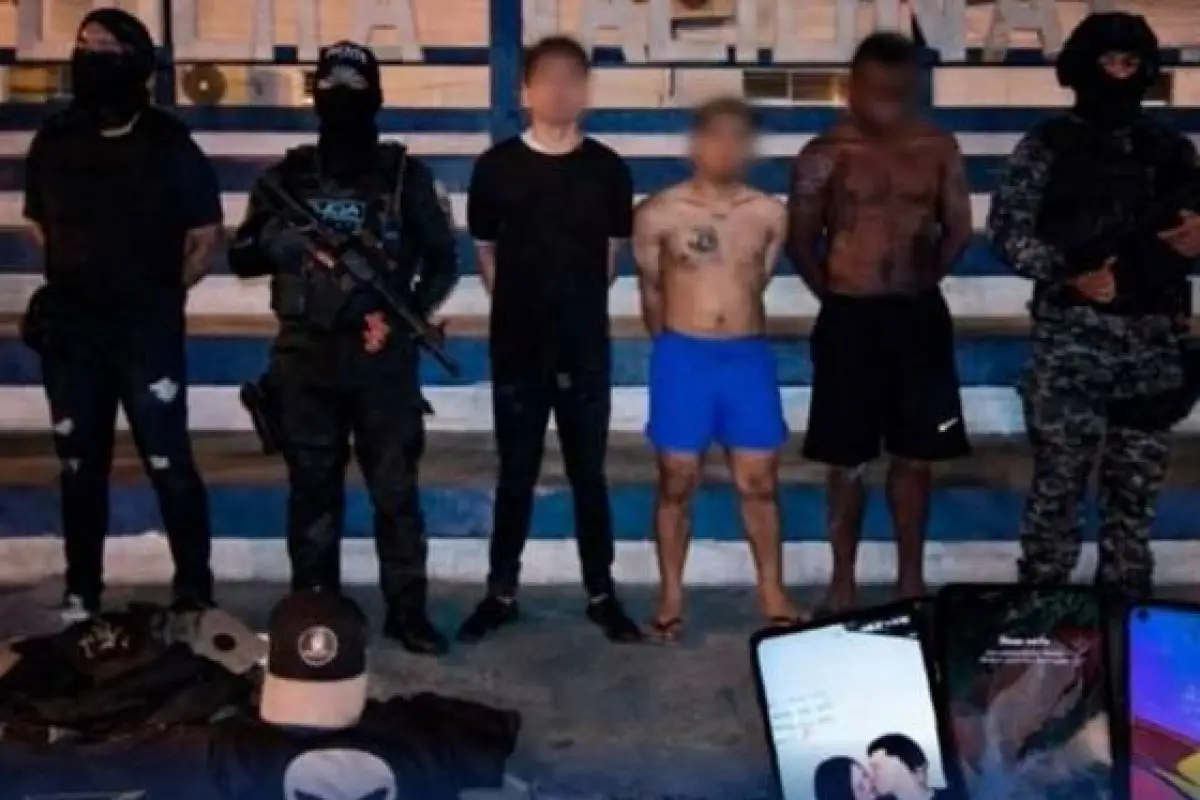 Los presuntos integrantes de integrar una banda dedicada a la extorsión quedaron a órdenes judiciales., Cortesía