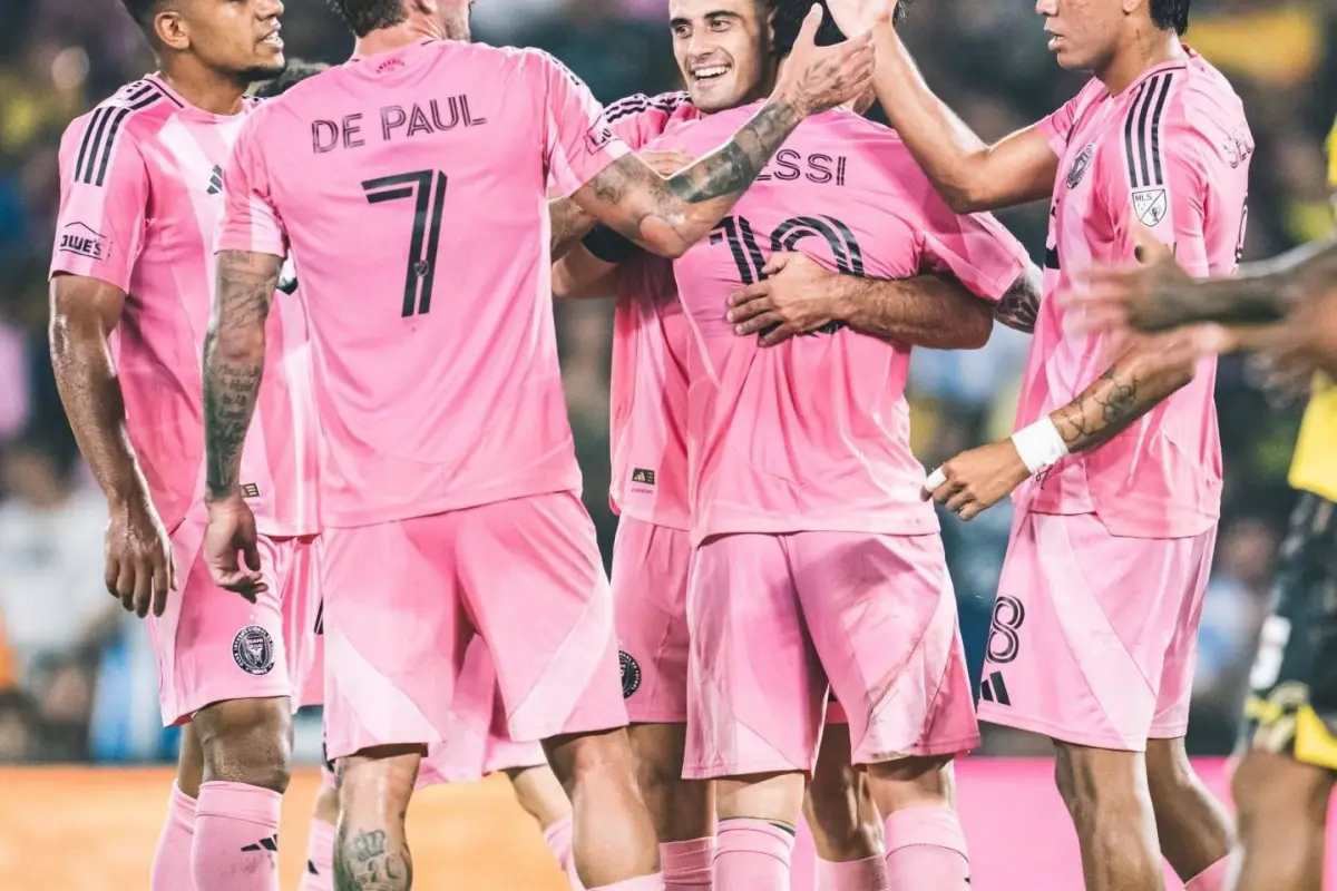Inter Miami estuvo en Guayaquil y jugó un amistoso con Barcelona SC., X: @InterMiamiCF