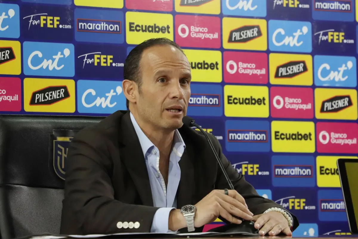 Francisco Egas, actual presidente de la Federación Ecuatoriana de Fútbol
