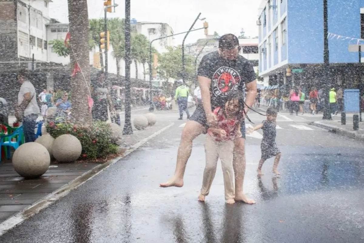Actividade en  la Ruta Centro, Municipio de Guayaquil