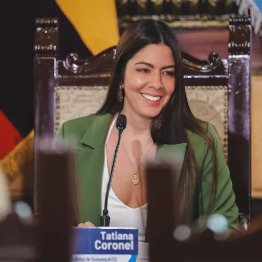 ¿Quién es Tatiana Coronel, la nueva alcaldesa subrogante de Guayaquil? Perfil y trayectoria