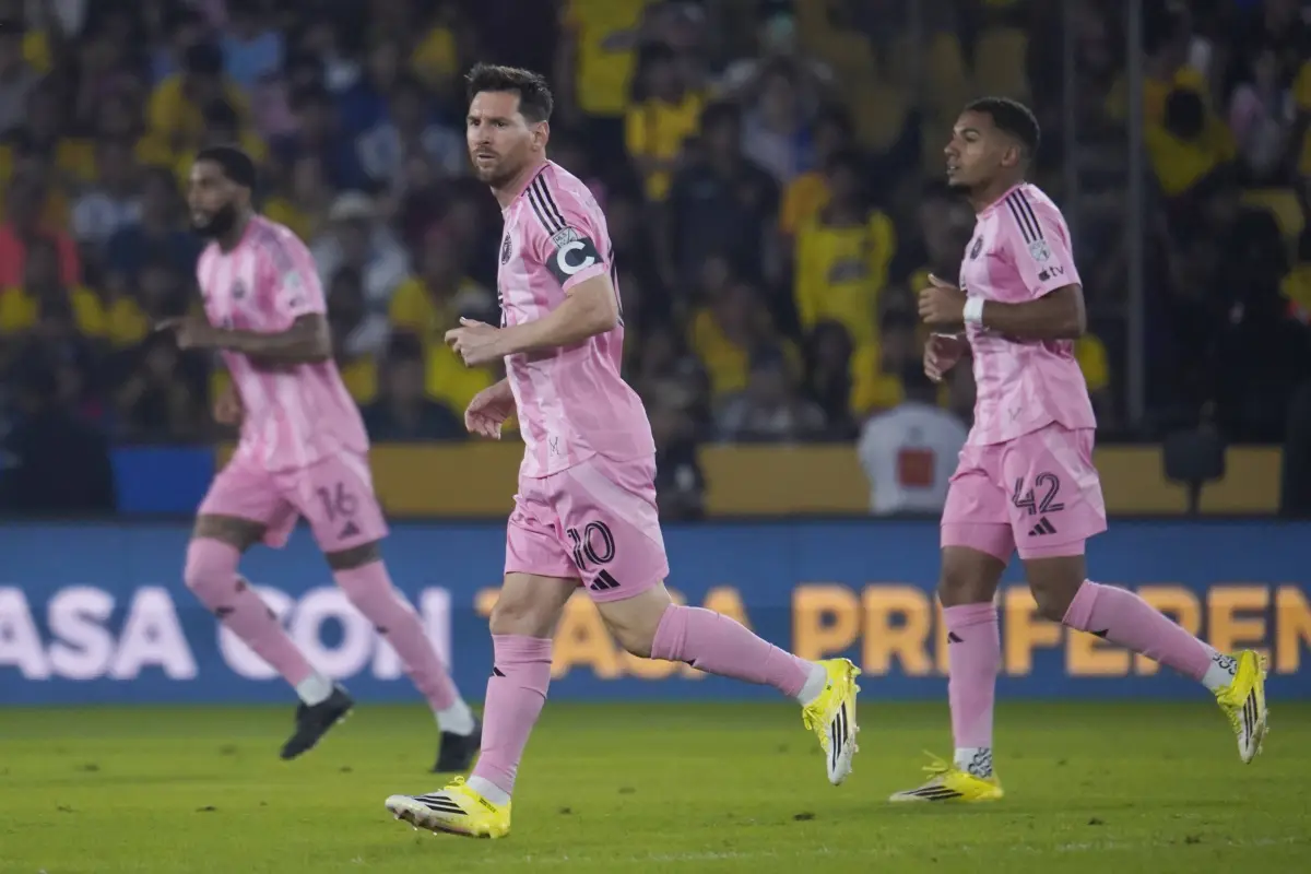Inter Miami posterga amistoso con Independiente del Valle por lesión de Lionel Messi.
