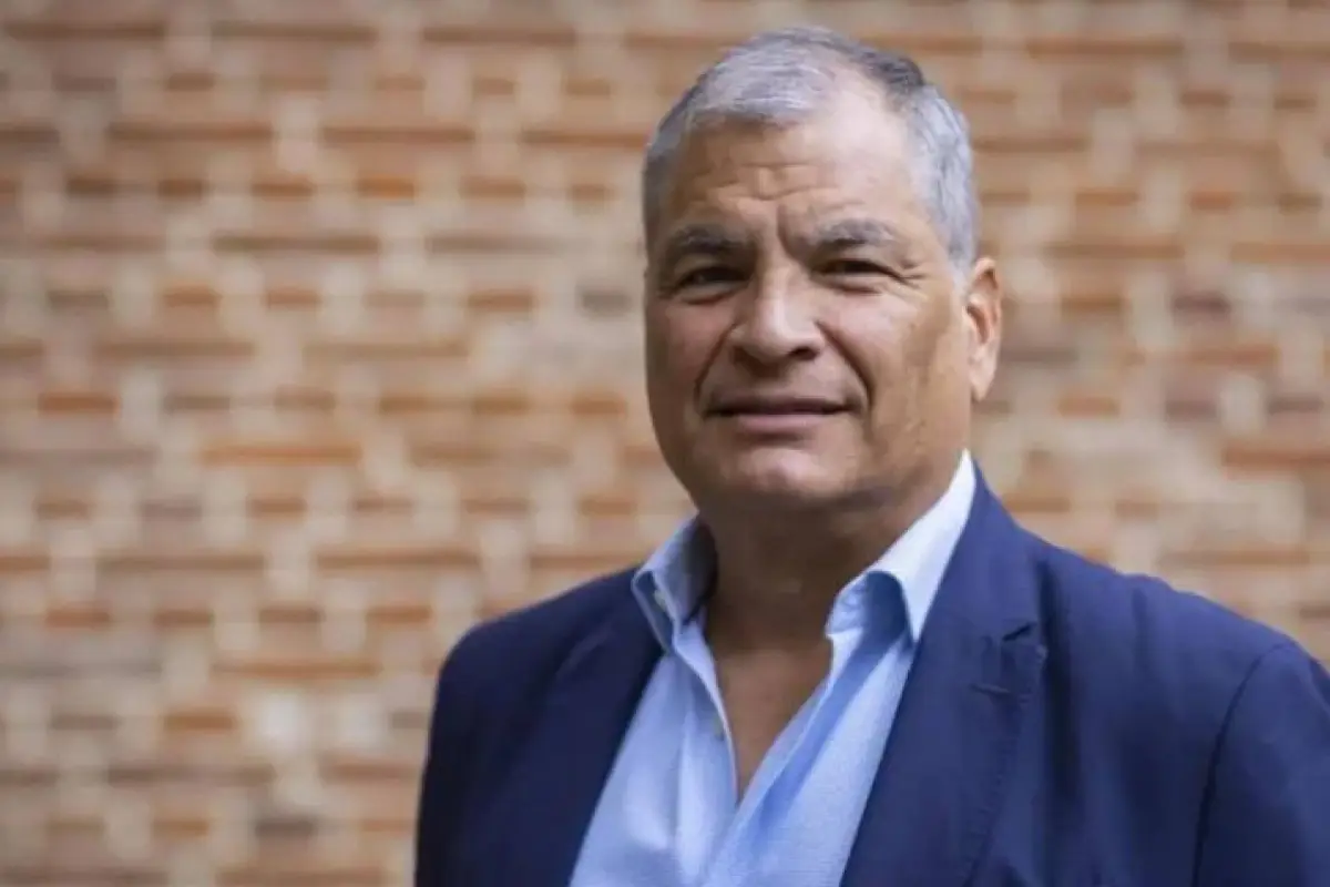 Rafael Correa, ex presidente constitucional de Ecuador