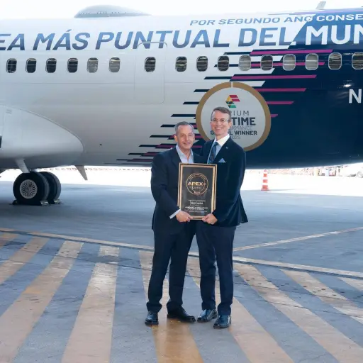 Aeroméxico conquista el cielo global como la aerolínea más puntual del mundo