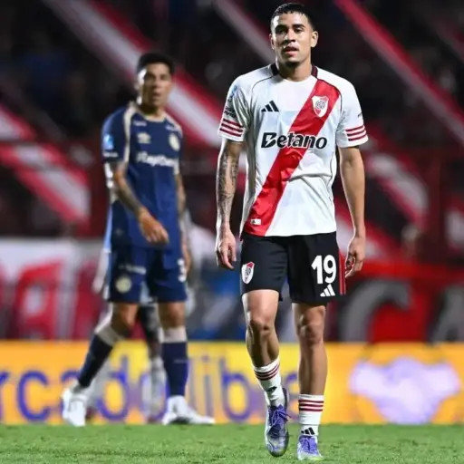 Kendry Páez y sus pocos minutos en River Plate: no jugó ante Ciudad de Bolívar por la Copa Argentina  