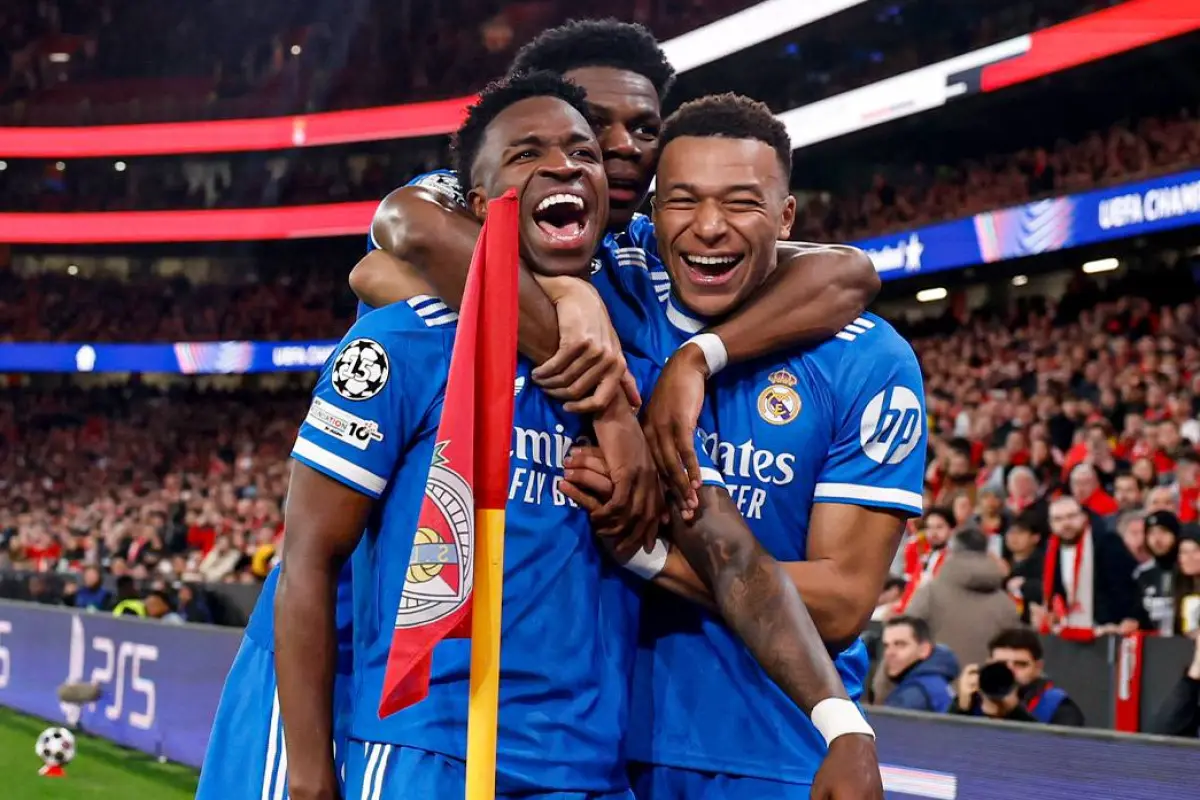 Vinícius fue el responsable del único gol del Real Madrid., X Real Madrid.