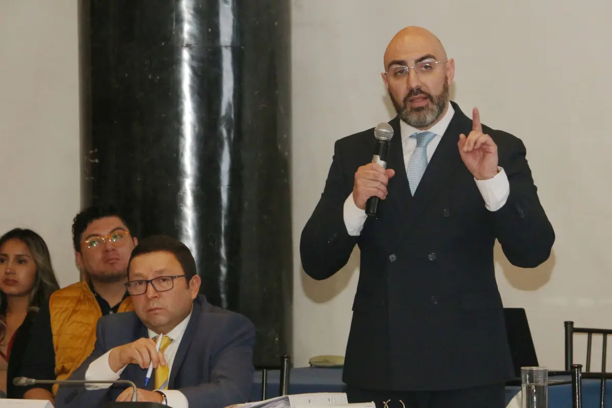 Mario Godoy, presidente de la Judicatura, renunció al cargo la mañana de este miércoles 18 de febrero de 2026., Agencia API.