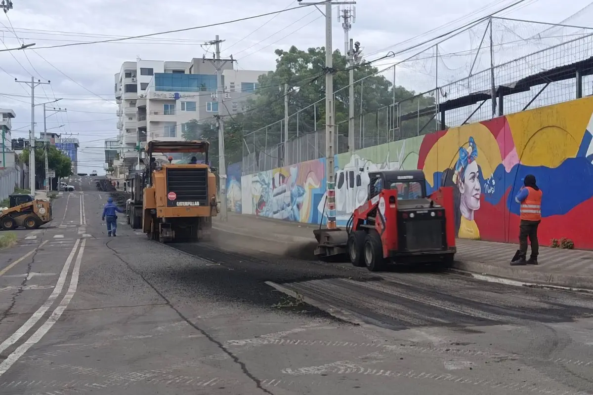 La rehabilitación de la calle 15 inició desde el Malecón., El Diario
