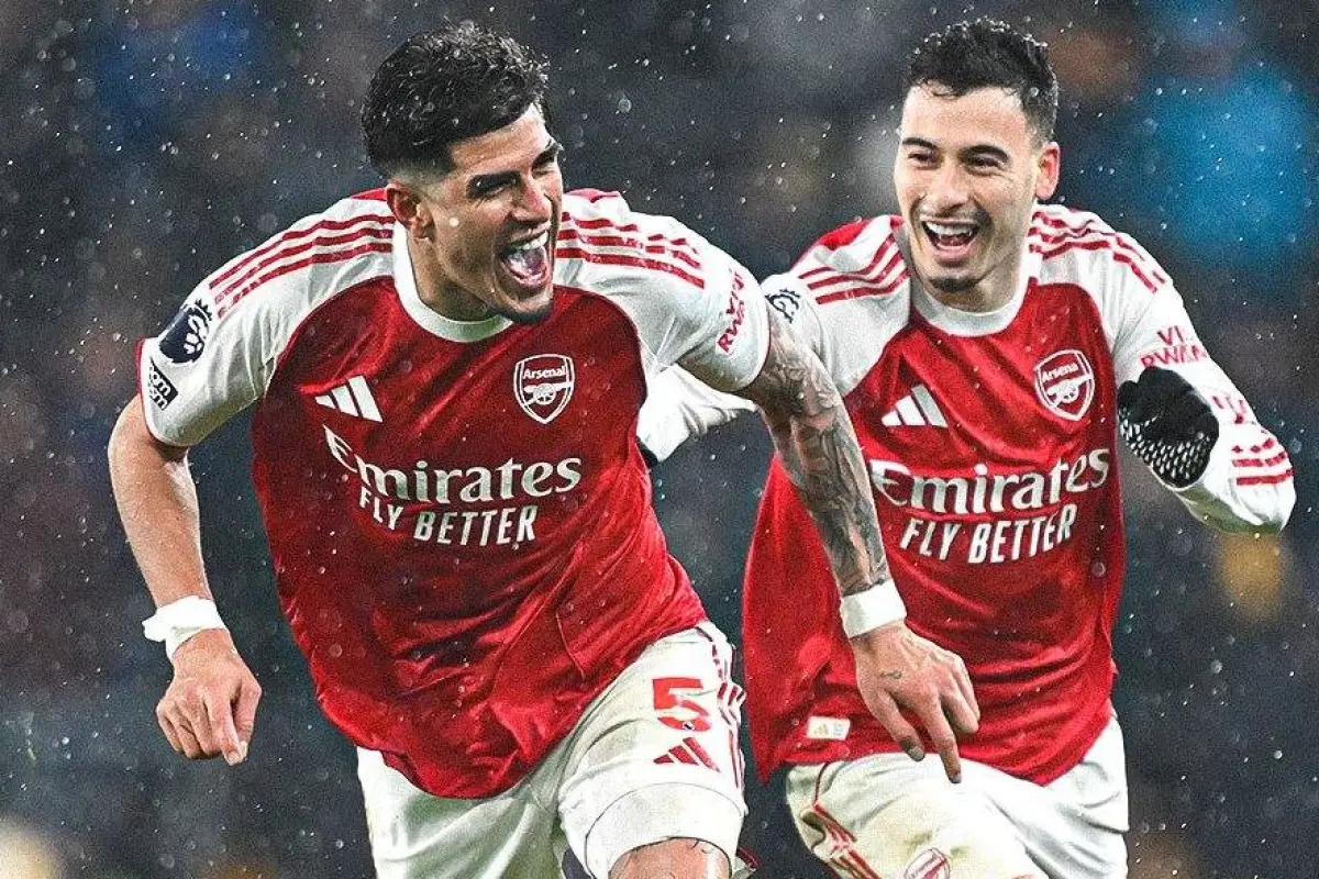  Piero Hincapié marcó su primer gol con el Arsenal en la Premier League
