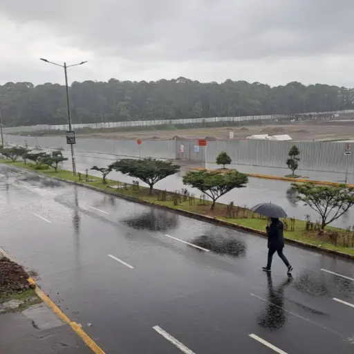 Inamhi advierte lluvias intensas en Santo Domingo y la Costa entre el 18 y 22 de febrero de 2026