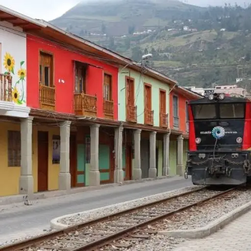 Aluvión en Alausí obliga a suspender el servicio del Tren Nariz del Diablo