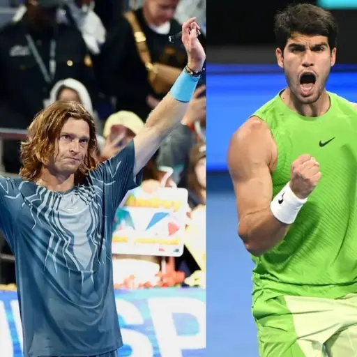 Carlos Alcaraz vence a Khachanov y enfrenta a Rublev en semifinales del ATP Doha 2026  